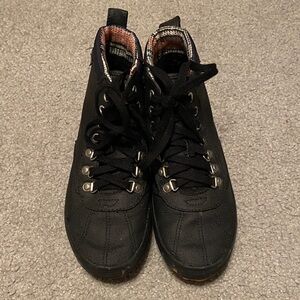 Keds Black Scout Casual Rain Boots